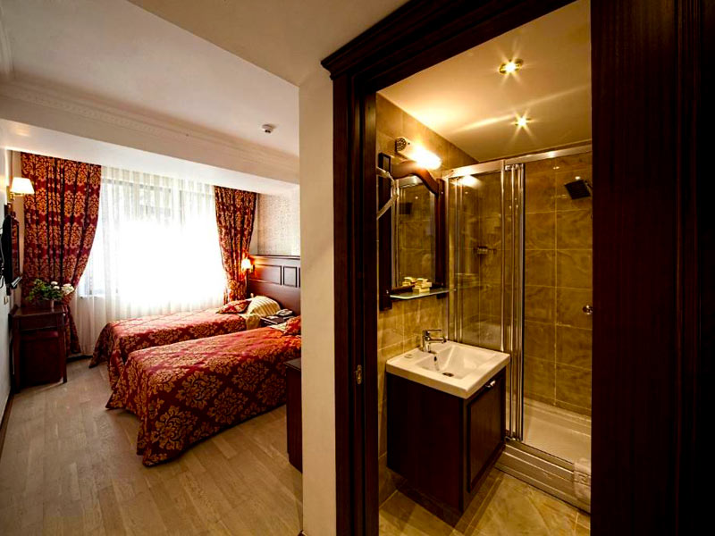 اتاق دو نفره اقتصادی هتل نیو سیتی استانبول