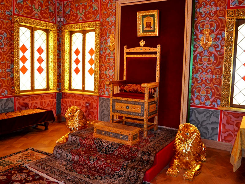 داخل کاخ شاهزاده رومانوف