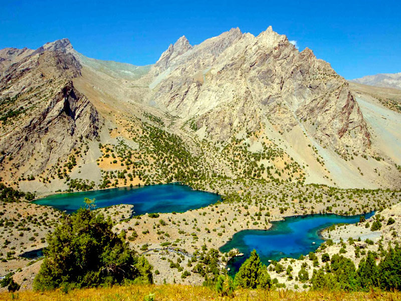 دریاچه های علاءالدین تاجیکستان