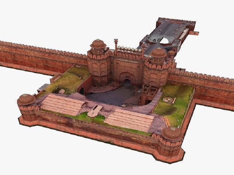 معماری قلعه سرخ هند