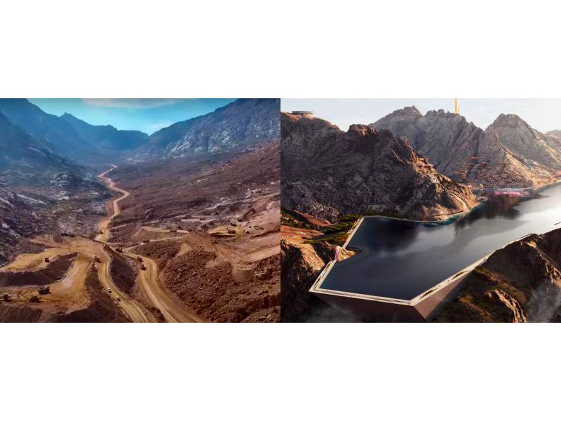 پیست اسکی تروجنا نئوم عربستان