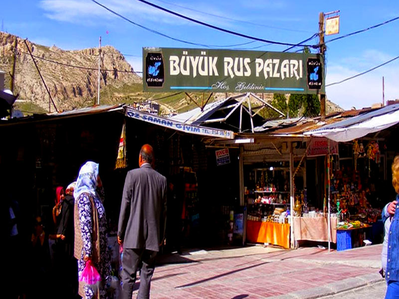 بازار روس ها در وان ترکیه