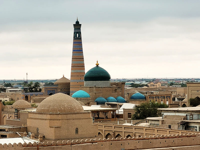 قلعه ایچان کالا در خیوه قلعه ایچان کالا در خیوه