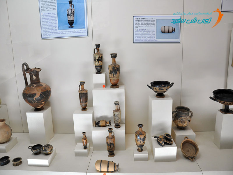 وسایل موزه باستان شناسی آنتالیا
