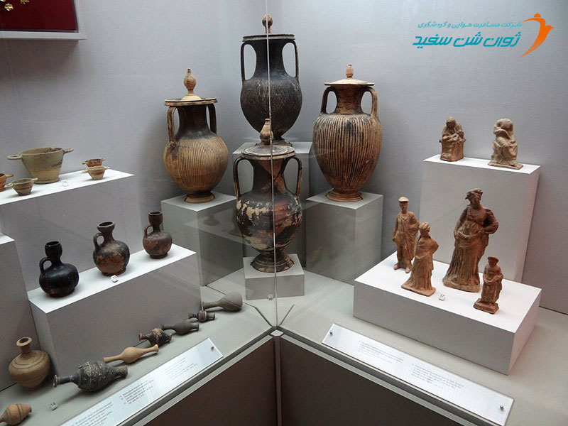 وسایل موزه باستان شناسی آنتالیا