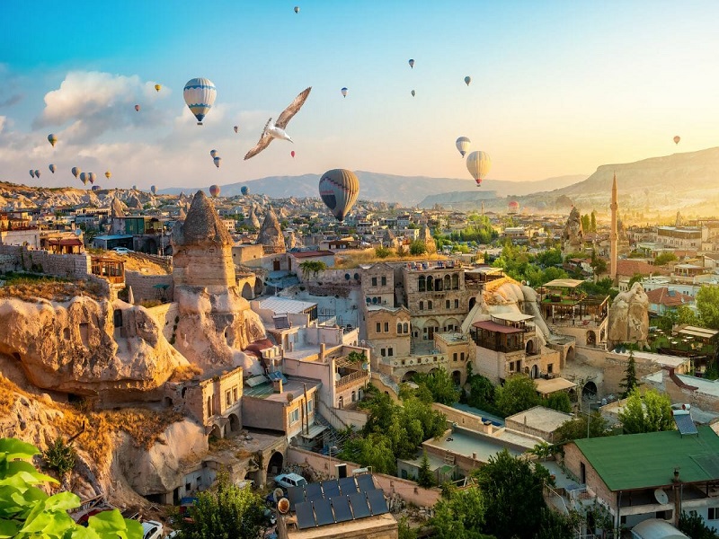 بالن سواری در کاپادوکیا بالن سواری در کاپادوکیا