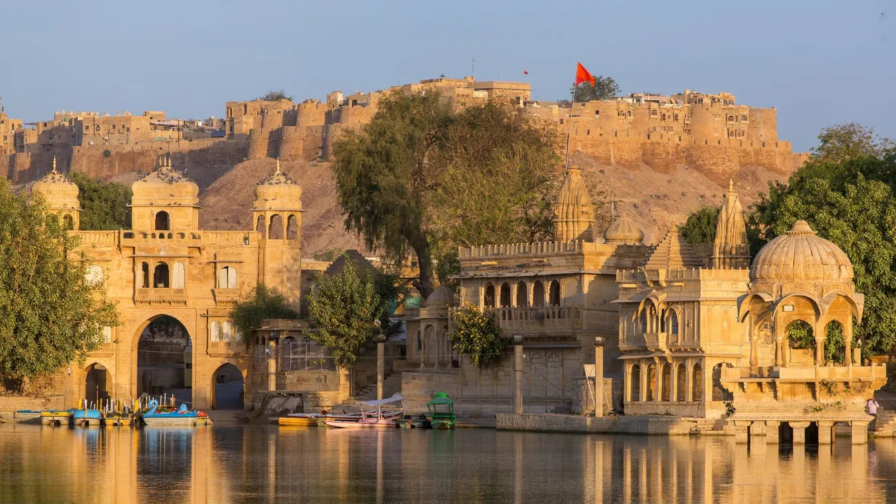 معماری شهر طلایی جیسلمیر هند
