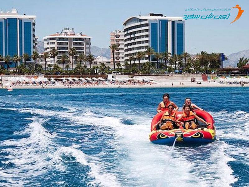 تفریحات آبی ساحل کنیالتی آنتالیا