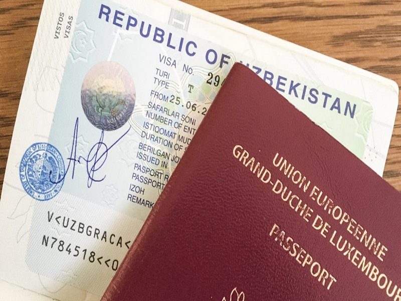 مدارک لازم برای دریافت ویزای ازبکستان