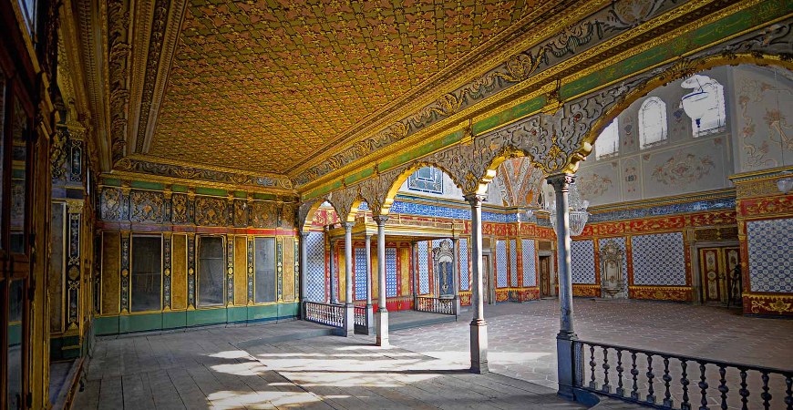 معماری کاخ توپکاپی استانبول