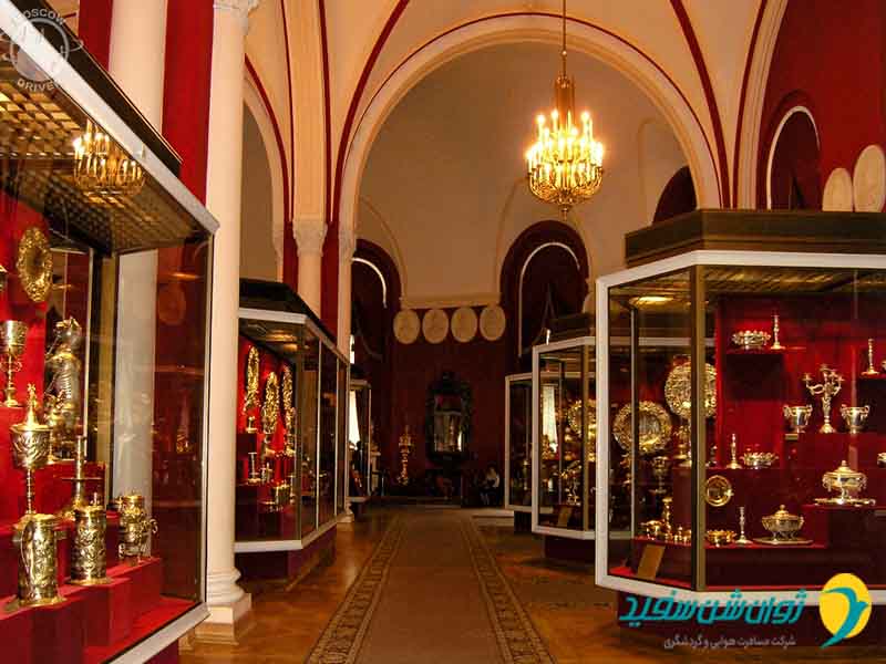 بخش‌های اصلی کاخ کرملین مسکو