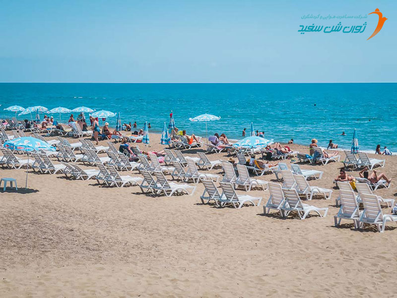 ساحل زیبا و رویایی لارا آنتالیا
